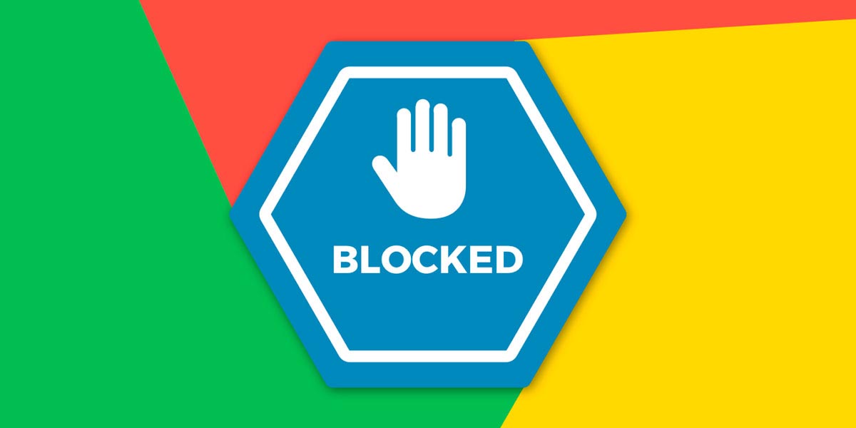 ERR BLOCKED BY CLIENT Chrome solucion