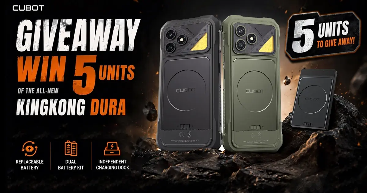 El CUBOT KINGKONG Dura esta al caer y ya puedes participar en un sorteo para llevarte uno gratis