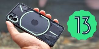 Android 13 está llegando oficialmente al Nothing Phone (1) El Nothing Phone 1 recibe su primera gran actualizacion Android 13
