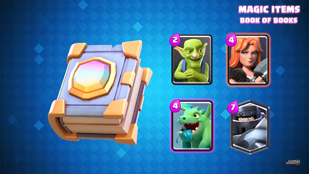 El libro de los libros Clash Royale