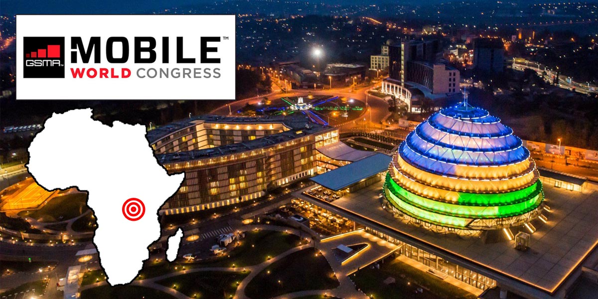 El primer Congreso Mundial de Telefonía Móvil que se celebra en Kigali, la capital africana de Rwanda