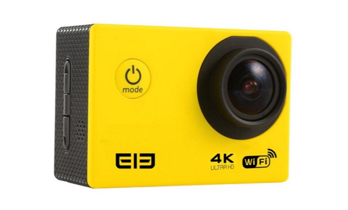 Elephone 4k action cam características y diseño