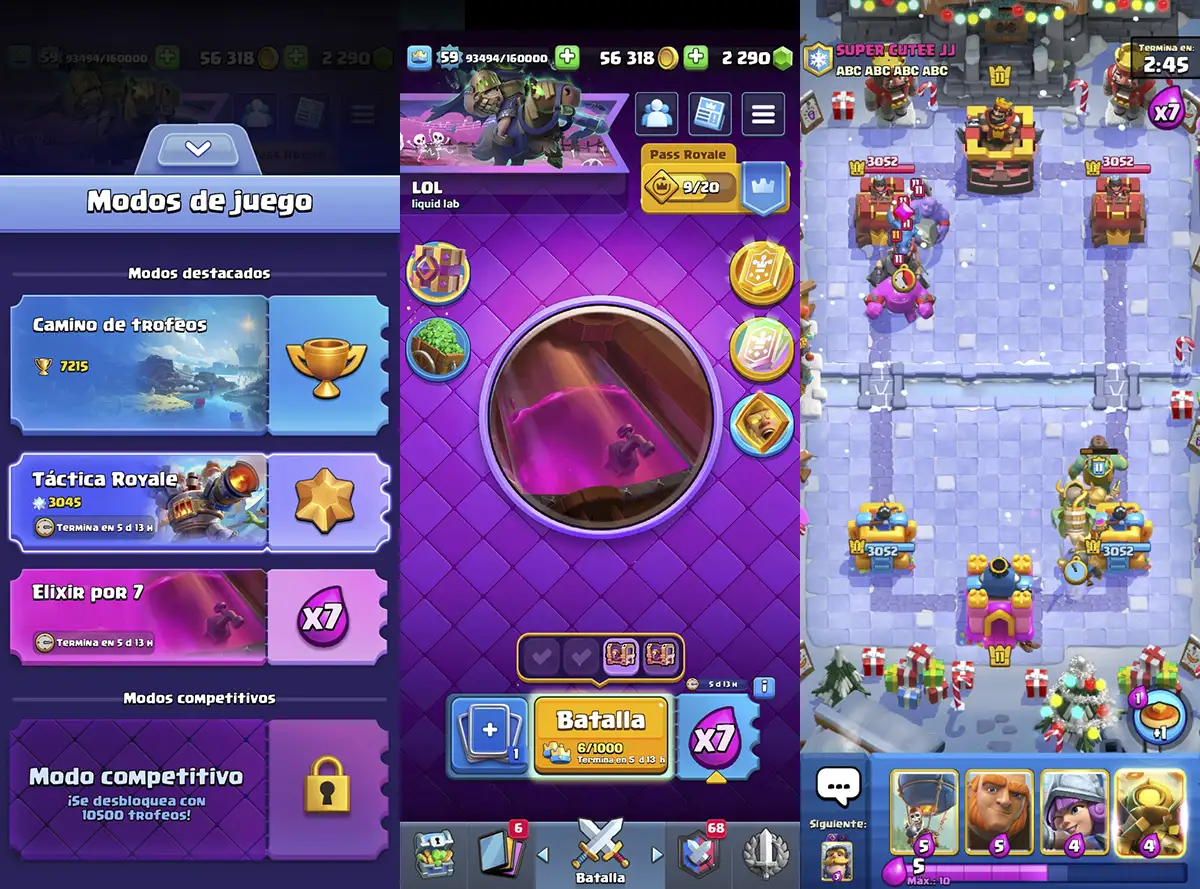Elixir por 7 Clash Royale 2025