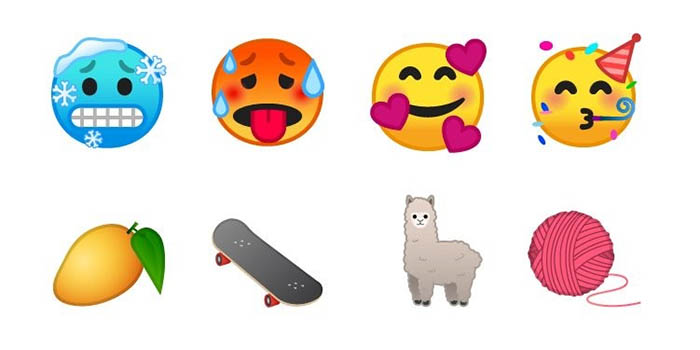 Emojis de Android P