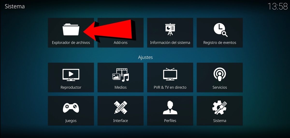 Entra en la opcion Explorador de archivos