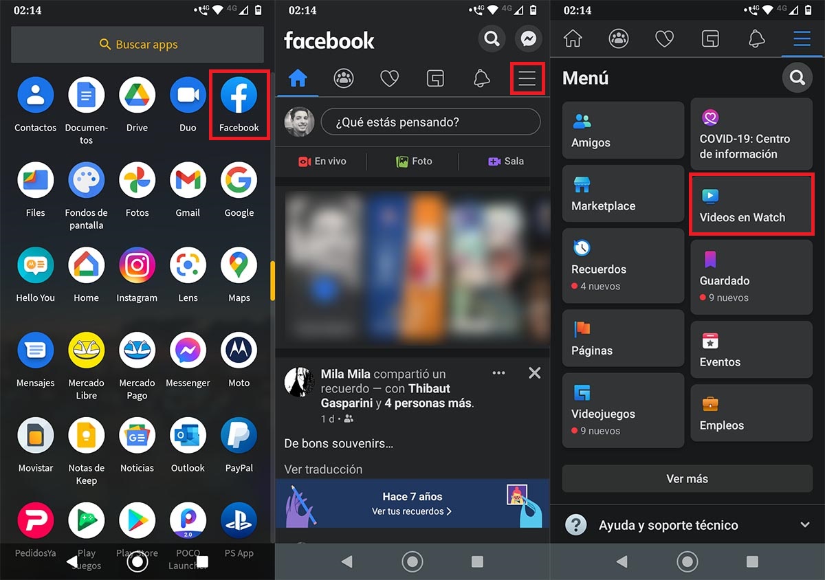Entrar en Facebook Watch