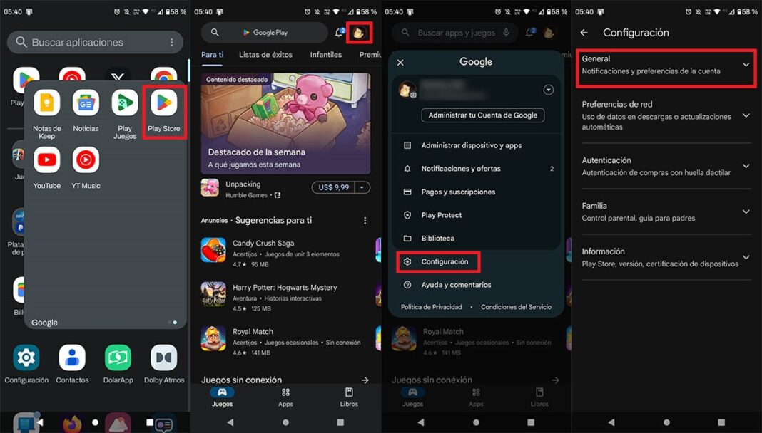 Cómo borrar el historial de Google Play Store: compras, búsquedas y más