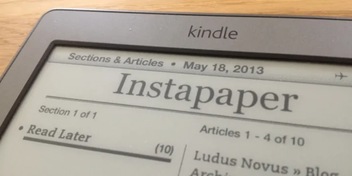 Enviar a kindle de instapaper dejara de ser gratis