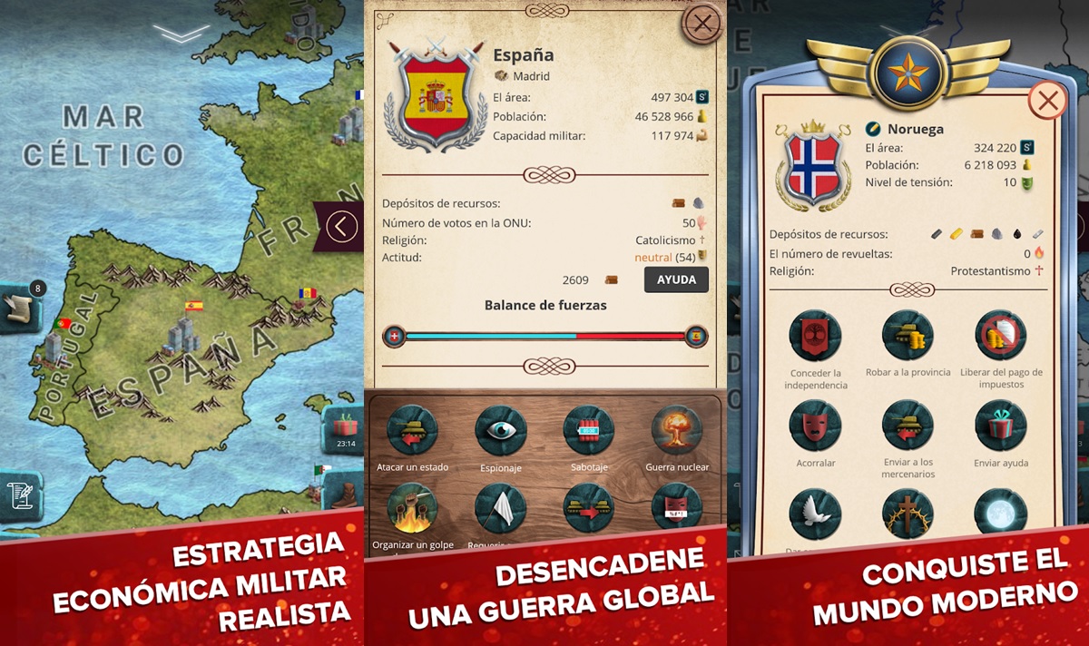 Era de modernidad el simulador de Presidente para Android