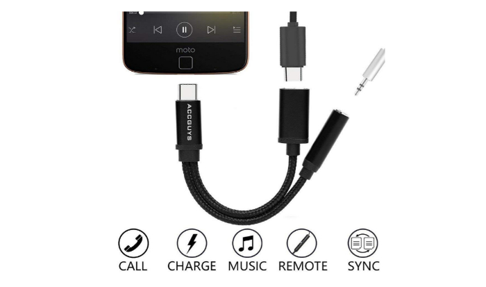 Escuchar musica y cargar bateria en moviles sin jack