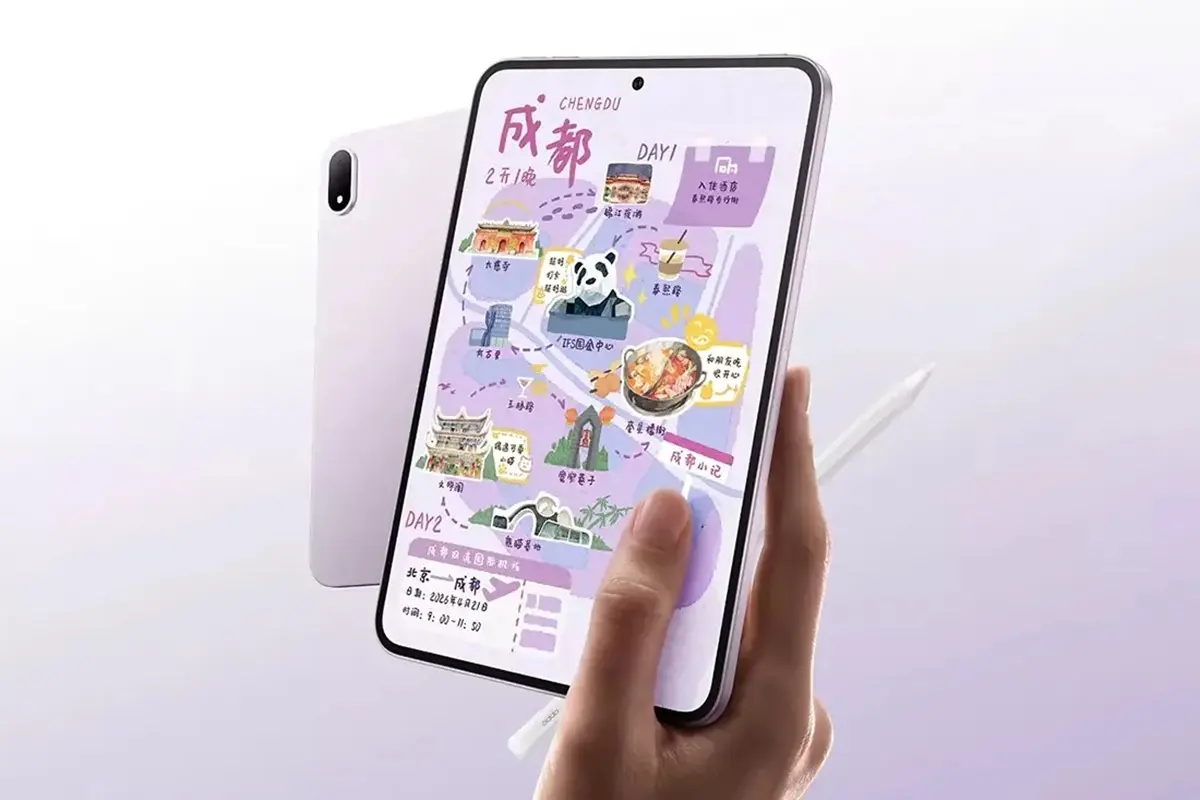 Especificaciones de la OPPO Pad Mini