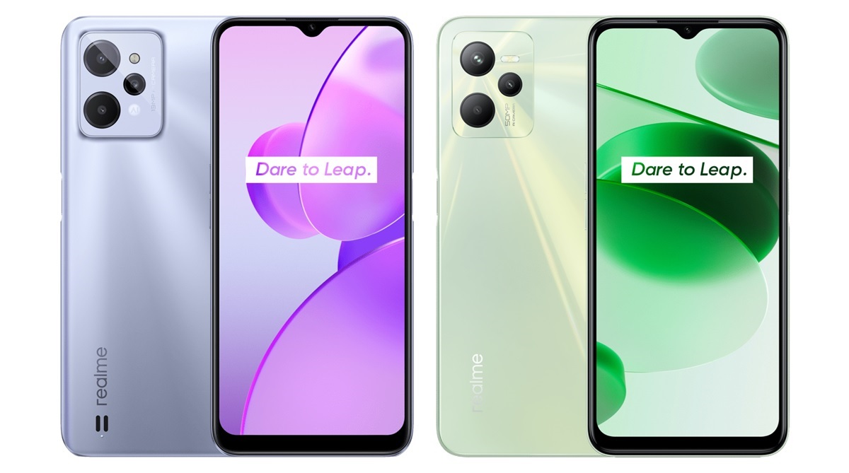 Especificaciones de los realme C31 y realme C35