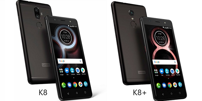 Especificaciones y precio del Lenovo K8 y K8 Plus