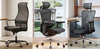 Estas 3 sillas ergonomicas de Sihoo estan en descuento por tiempo limitado por menos de 50 euros