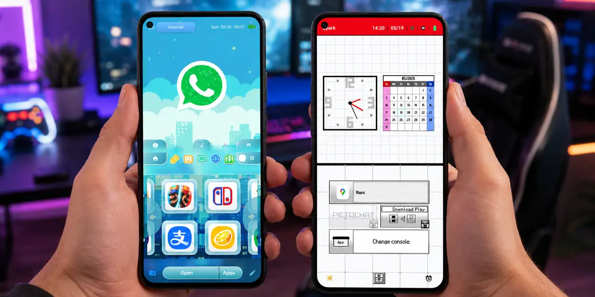 Tu móvil Android puede parecer una DS, DSi o 3DS con estos launchers