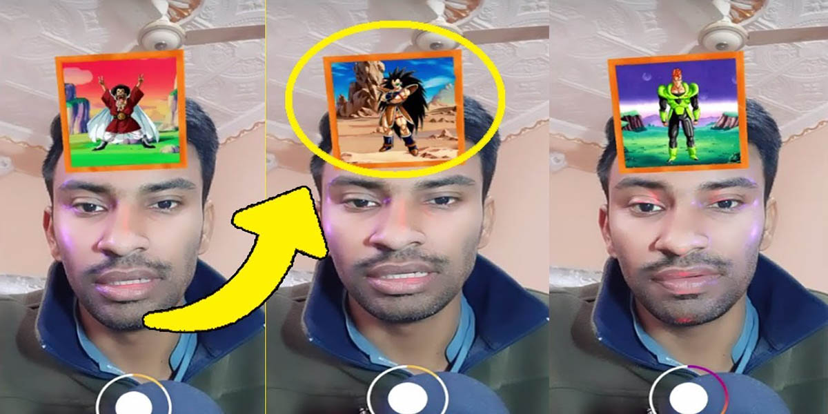 FIltro de Dragon Ball Z Instagram