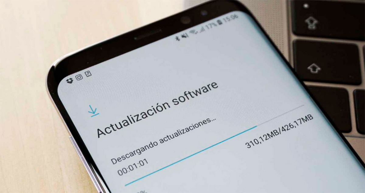 Actualizacion de software disponible