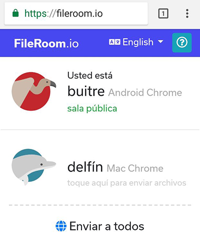 Fileroom en Android