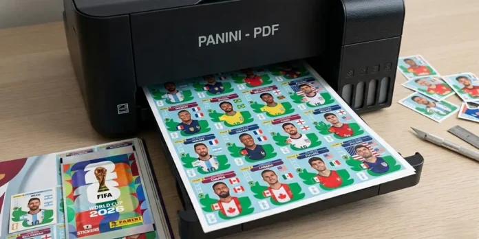 Filtran PDF del album Panini del Mundial 2026 y todos los cromos