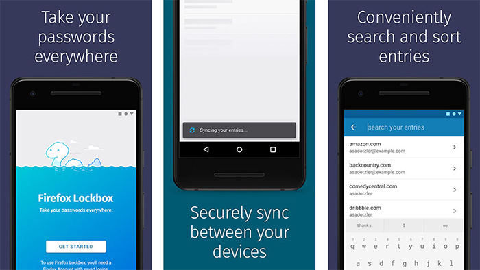 Firefox Lockbox para Android