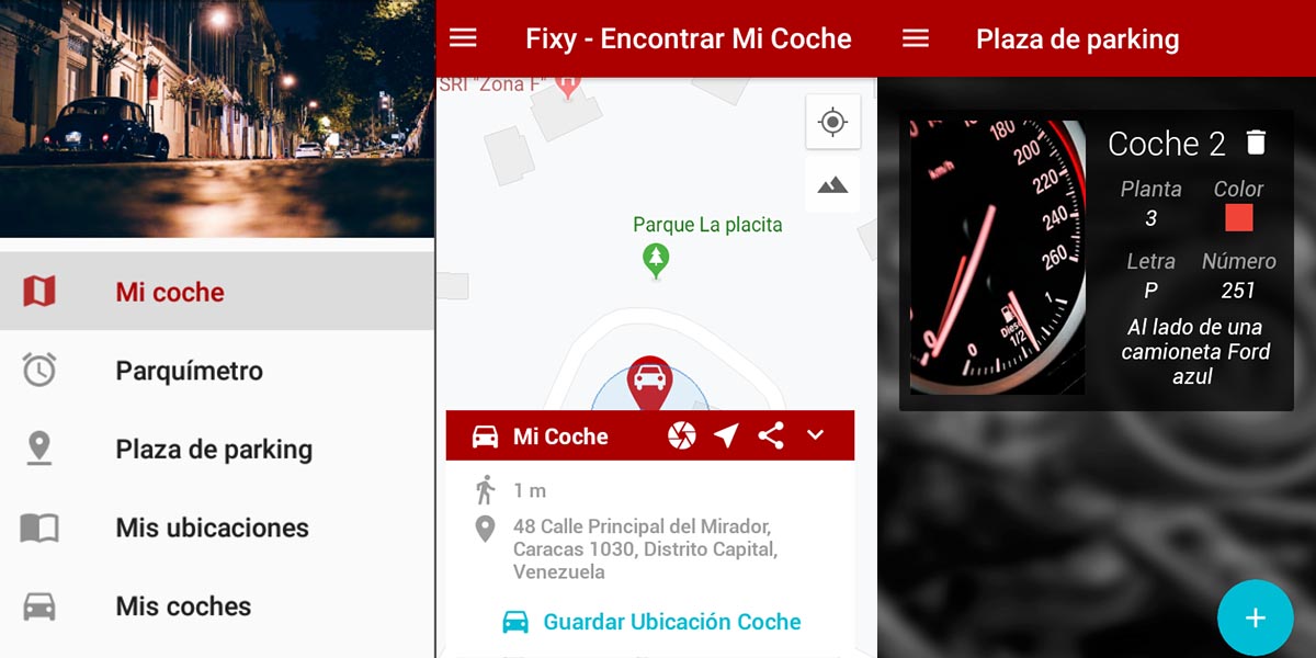 Fixy para localizar tu coche