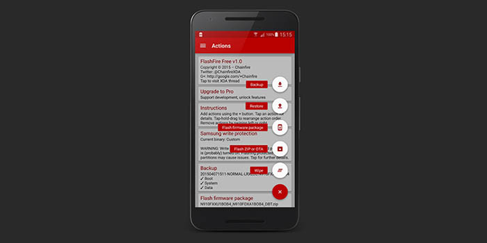 FlashFire Google Play