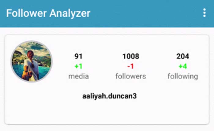 Follower Analyzer