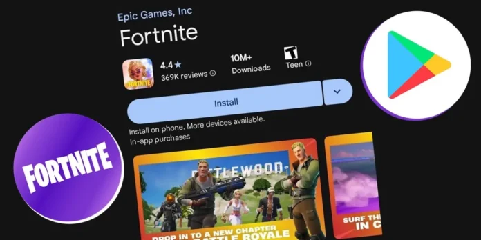 Fortnite vuelve a la Play Store pero no en todos los paises Fortnite vuelve a la Play Store pero no en todos los paises