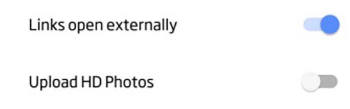 Fotos en HD Facebook Android