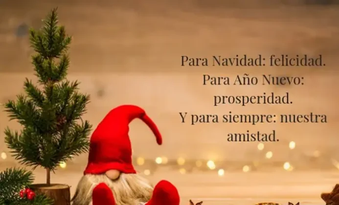 Frase emotiva para felicitar Navidad 2025