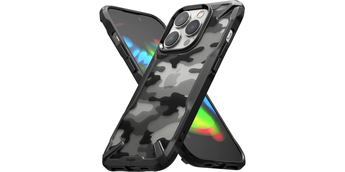 Funda Ringke Fusion-X militar para iPhone 14 Pro