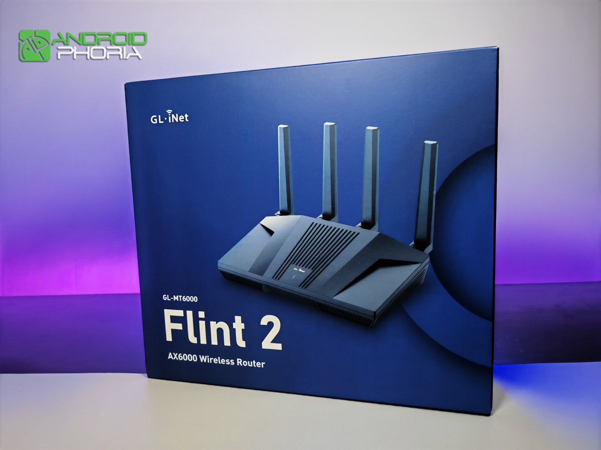 GL-iNet Flint 2 GL-MT6000 caja