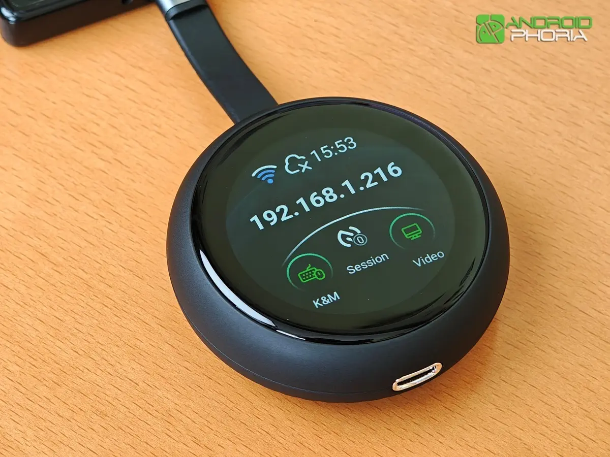 GL.iNet Comet Q un KVM para controlar moviles y ordenadores que solo conectas al USB y listo