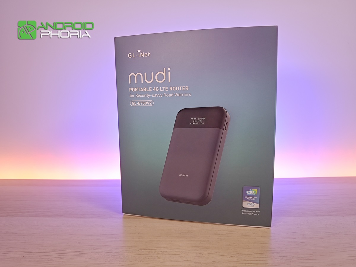 GL.iNet Mudi v2 (GL-E750V2) caja