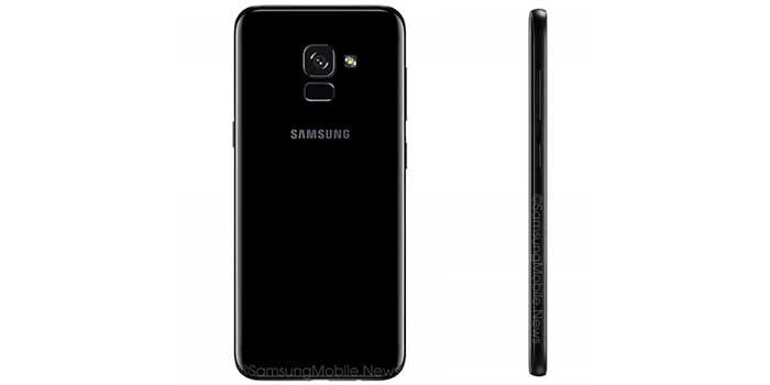 Galaxy A 2018 trasera