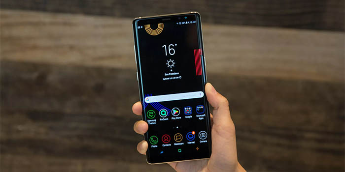 Galaxy Note 9 pantalla