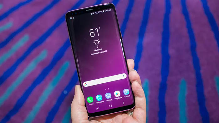 Galaxy S9 morado