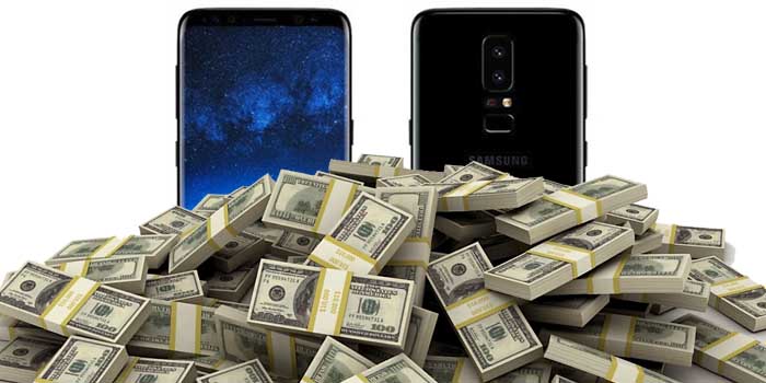 Galaxy S9 precio iPhone X broma