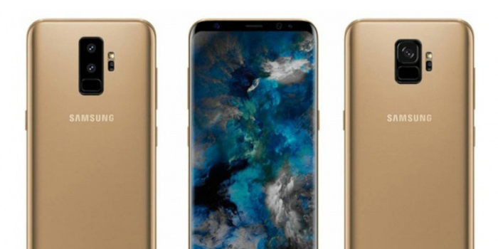 Galaxy S9 y S9 Plus dorado