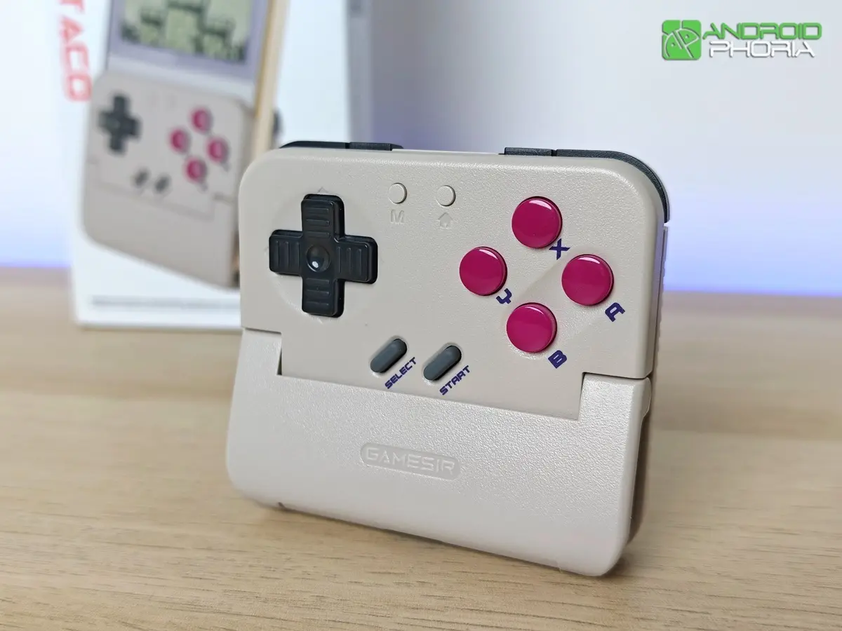 GameSir Pocket Taco un mando vertical para moviles con conexion inalambrica y diseño retro ultracompacto
