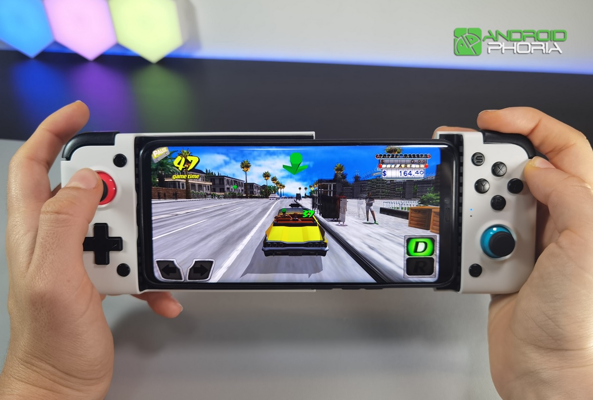 GameSir X2 Type-C en un movil android