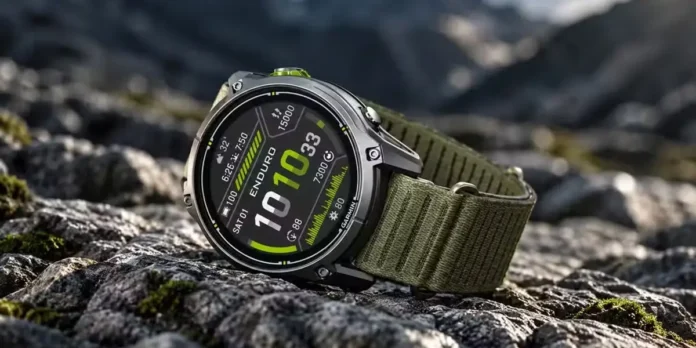 Garmin Enduro 4 hasta 90 dias de bateria y 50 por ciento mas de RAM