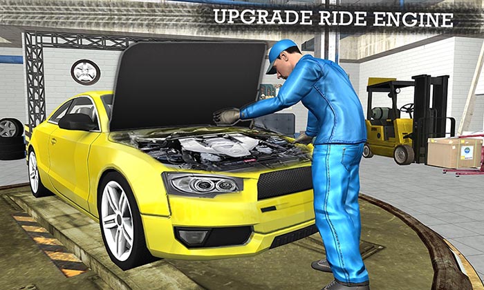 Gas Station Car Mechanic Sim