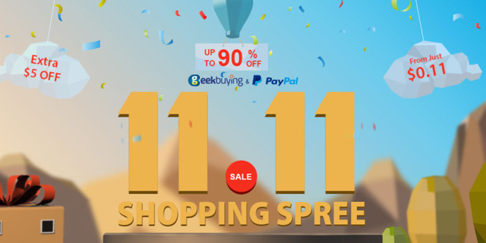Segunda ronda de descuentos del 11.11 en Geekbuying Geekbuying 11 noviembre segunda ronda
