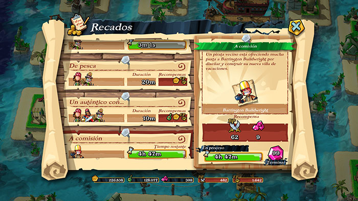 Gemas gratis en Plunder Pirates