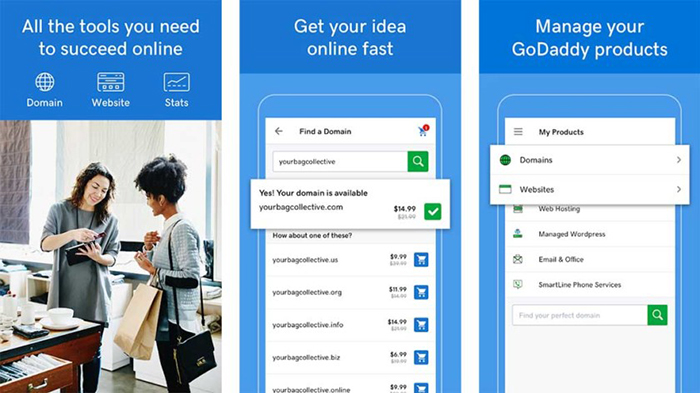 GoDaddy para Android