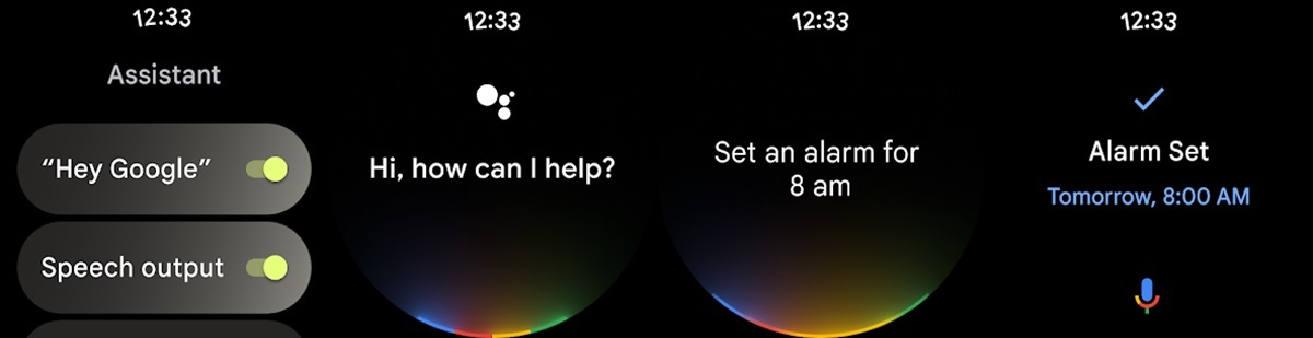 Google Assistant en Wear OS