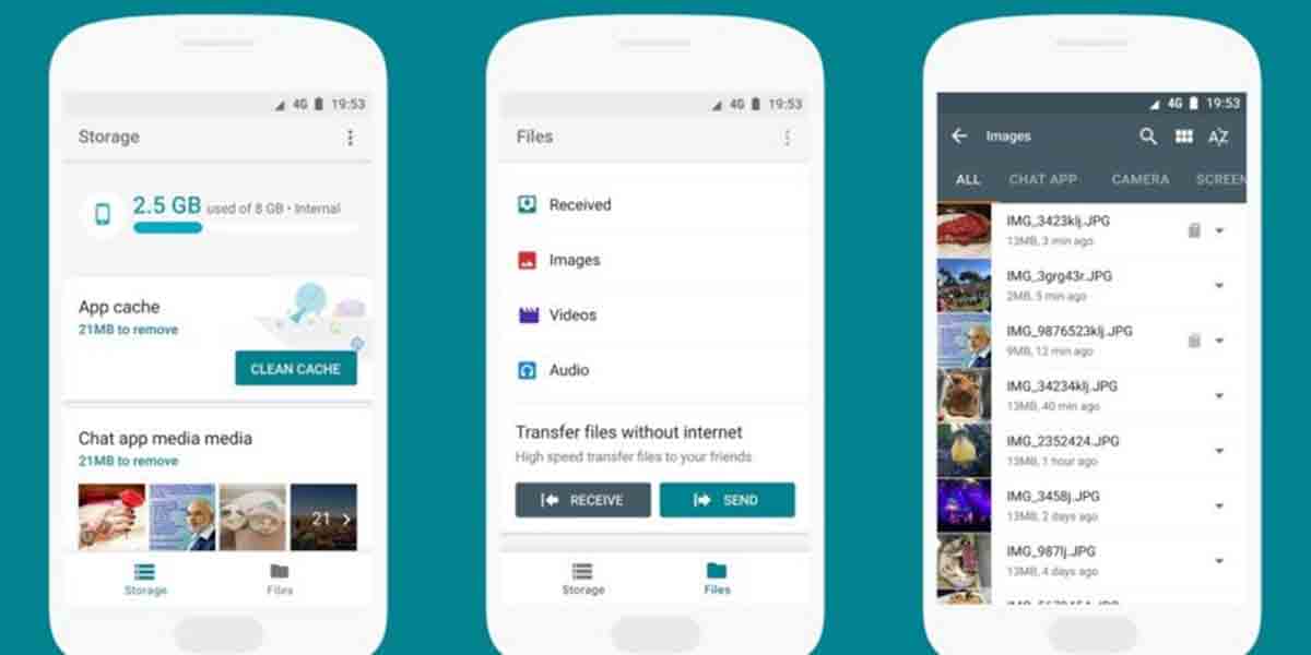 Google Files libera espacio en Android