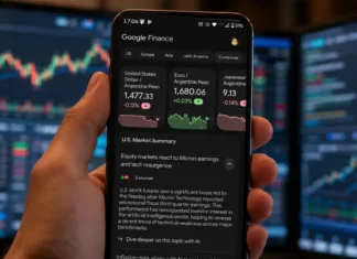 Google Finance un asistente de inversión con IA para Android