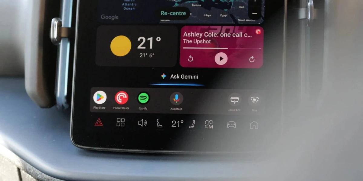 Google Gemini AI novedades Android Automotive